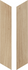 Керамогранит Woodie Chevron Beige J86590
