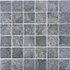 Мозаика PIX763 из стекла, 30х30 см Pixmosaic матовая чип 48x48 мм, серый