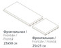 Решётка Фрэйм 20 (25x25) Griglia Frame 20 (25x25) матовый