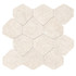 Мозаика Supergres Kalkarea Ivory Mos. Shape 30,5x30,8 керамогранит матовая бежевый KIMS
