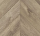 SPC ламинат Alpine Floor ECO 18-3 Дуб Натуральный Отбеленный Chevron 43 класс 600х127х5 мм (каменно-полимерный)