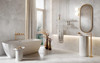 Керамогранит Bunkyo Ivory Pol 79.8х79.8 Tubadzin полированный напольная плитка 5900199242104