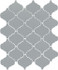 Настенная плитка 65012 Арабески Глянцевый Серый 26x30 Kerama Marazzi  керамическая
