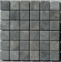Мозаика PIX 337 Ice Grey, мрамор 30.5х30.5 см Pixmosaic матовая чип 48х48 мм, серый