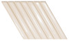 Настенная плитка Spike Bars A Deep White 15х25.9 Wow глянцевая керамическая 135011