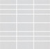 Мозаика керамическая Cr.Macassar White Malla 30х30