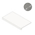 Керамогранит Forte Dei Marmi Elegant Grey Lineare Angolo Dx 30x60 Atlas Concorde матовый напольная плитка 620090000974