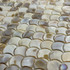 Мозаика Marble Mosaic Painted Shell Scales ракушка 30.5х30.5 см чип 25х25 мм, разноцветный