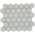 Мозаика Marble Mosaic Hexagon Carrara Matte керамика 28.2х32.5 см матовая чип 51x59 мм, белый, серый