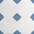 Керамогранит DV Blue Pre-cut 45х45 Etili Seramik матовый напольная плитка 17313