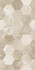 Декор Istambul Beige Decor 30х60 Eurotile Ceramica глянцевый керамический