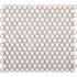 Мозаика KO19-6R керамика 31x31.5 см глянцевая чип 19x19 мм, бежевый