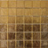 Мозаика из стекла PIX707, чип 48x48 мм, сетка 300х300x8 мм глянцевая, золотой