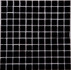 Мозаика JH-401 стекло 30х30 см глянцевая чип 25х25 мм, черный
