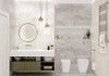 Настенная плитка TWU12RLT07R Rialto 246х740х9,5 Almaceramica матовая, рельефная (структурированная) керамическая