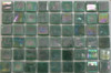 Мозаика Taurus-Lux-18 прокрашенная в массе стекло 32.7х32.7 см перламутровая чип 15х15 мм, зеленый