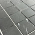 Мозаика Marble Mosaic Nero Marquina Pol камень 30.5х30.5 см полированная чип 48х48 мм, черный