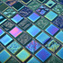 Мозаика Bondi Breeze-25 стекло 30х30 см глянцевая чип 25х25 мм, голубой, синий