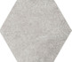 Напольная плитка Hexatile Cement Grey керамическая