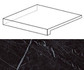 Ступень угловая Marvel Nero Marquina Scalino Ang. Sx керамогранит