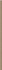 Бордюр Uniwersalna Listwa Szklana Sepia Paradyz Ceramika 2.3x75 глянцевый стекло 5900144074262