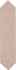 Декор Picket Modern Rose Quartz 6х26 APE Ceramica Contemporary керамогранит глянцевый A039498