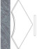 Керамогранит Silver Bor. 60x60 ang. round 30/Силвер Борт.60x60 угл. закр. 30