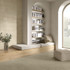 Керамогранит Resin Hub Snow 60x120 MGM Ceramiche матовый универсальная плитка RESSNO60120
