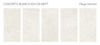 Керамогранит Concreto Blanco 60x120 Matt Staro матовый универсальная плитка УТ-00000295