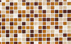 Мозаика Marron - часть 5 2.5x2.5 стекло 31.3х49.5