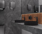 Керамогранит Rocky Black Pro Графитовый 60х60 матовый R10GR Laparet универсальная плитка х9999309313