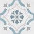 Керамогранит Sirocco Blue Ornate 22,3x22,3 Peronda матовый универсальный 3386032926