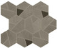 Мозаика Boost Pro Taupe Mosaico Hex керамогранитная 25x28.5