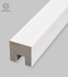 Рейка LineArt ECO5921W Alpine Walls под покраску 2900х35х35 мм