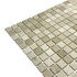 Мозаика Marble Mosaic Amasya beige Pol камень 30.5х30.5 см полированная чип 15х15 мм, бежевый