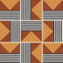 Керамогранит Bauhome Strich Warm 20x20 Equipe матовый универсальный 27685