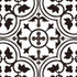 Керамогранит Hampton Black Pre. 45x45 Prissmacer матовый универсальный