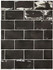 Настенная плитка 26906 Manacor Black 7,5х15 см Equipe глянцевая керамическая
