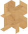Декор Heartwood Malt Mansion Weave 34,6x40 (AOYG) 34,6x40 матовый керамогранит
