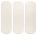 Настенная плитка Calema Oval White Matt 5.2х16 DNA Tiles матовая керамическая 00000086154