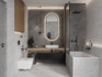 Настенная плитка Стоун Сер Низ 02 30x60 Gracia Ceramica матовая керамическая 10100001793