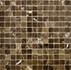 Мозаика Q-Stones QS-022-20P/10 мрамор 30.5х30.5 см глянцевая, коричневый 78793757