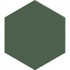 Керамогранит Bee Green (124265) 11,5х10 DNA Tiles матовый универсальный