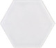 Плитка универсальная Amadis Fine Tiles Art Deco Matt on White (7,9x9,1-16pz) 32x28, матовая керамическая