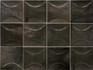 Настенная плитка Hanoi Arco Black Ash 10x10 Equipe глянцевая керамическая 30022