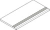 Ступень угловая Avantgarde Black Gradino Round Grip 30x120 Dx керамогранит антискользящая (grip) Italon x2 620040000191