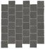 Мозаика Boost Natural Coal Mosaico Tumbled 31x31 керамогранит матовая, серый A7CJ