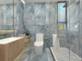 Керамогранит Galexy Blue Polish 2623 Sina Tile 60х120 полированный универсальный УТ000029830