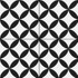 Керамогранит Circle Black Pre. 45x45 Prissmacer матовый универсальный