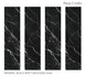 Керамогранит Imperial Black Matt 80х320 Staro Slab Matt матовый универсальная плитка УТ-00000922